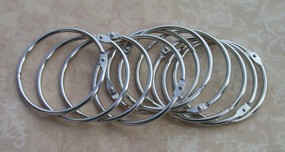 1.5 Inches Metal Rings (10)